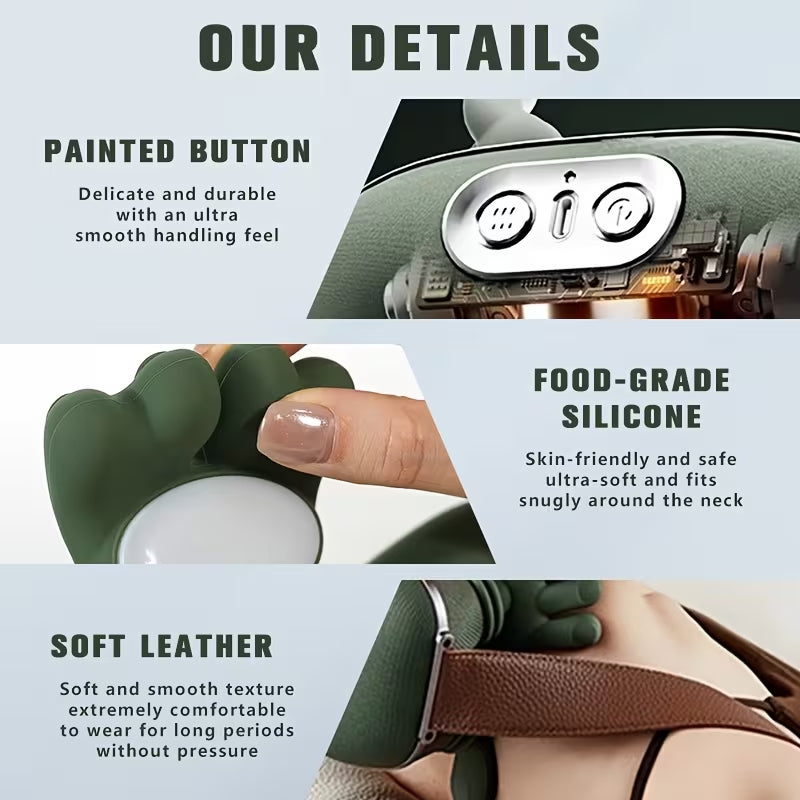 The Handiva Massager with Heat Neck Massagers, Deep Tissue 3D Kneading Shiatsu