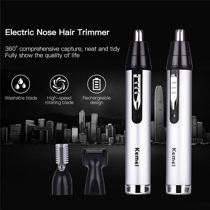 Kemei Men Electric Nose Ear Hair Trimmer - Elle Ere Peace