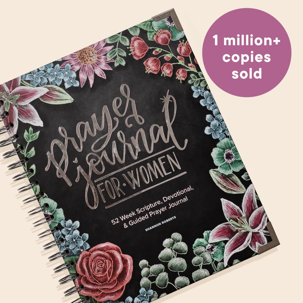 Prayer Journal for Women: 52 Week Scripture, Devotional, & Guided Prayer Journal