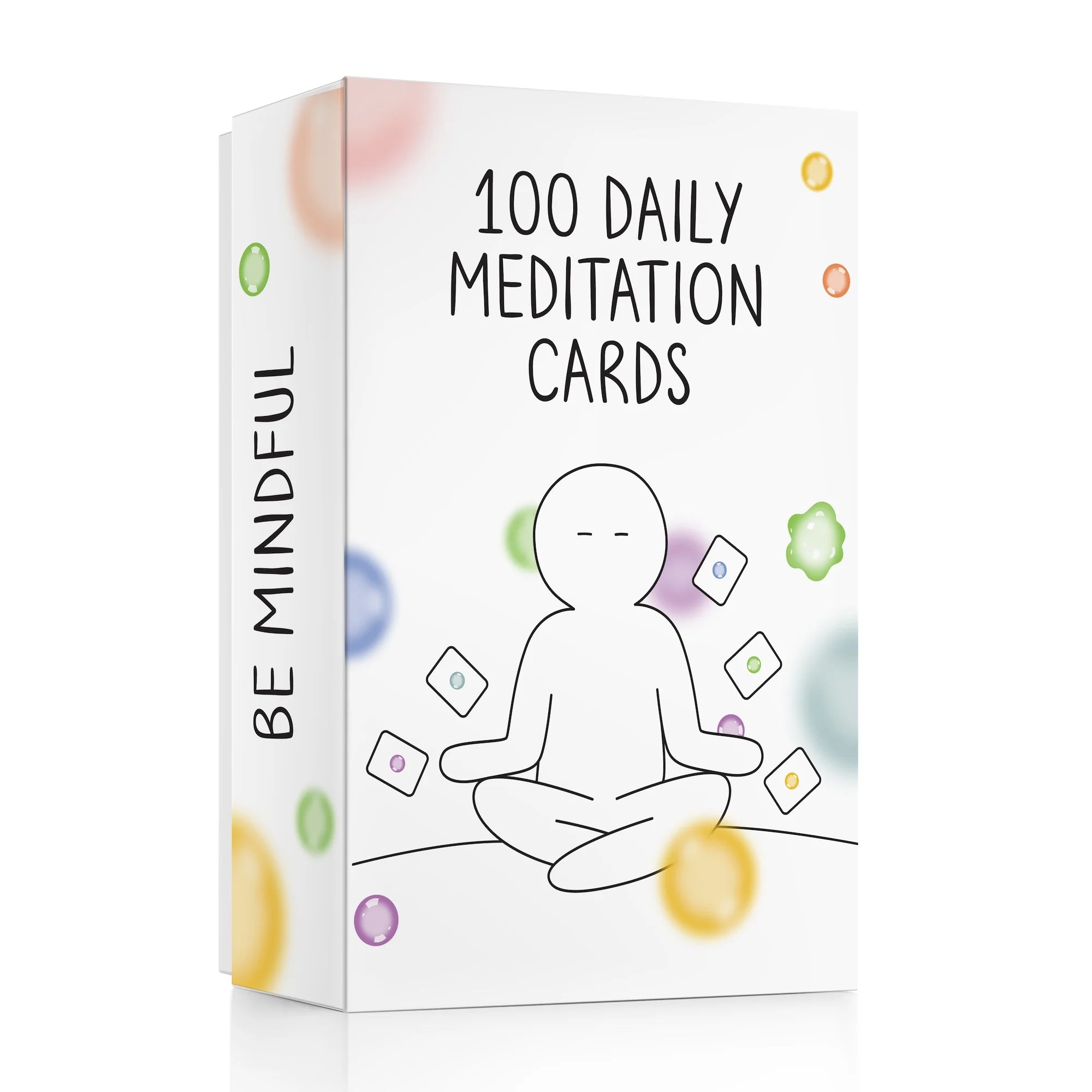 100 Tarjetas De Meditación / Afirmaciones Positivas / Alivio De Ansiedad Y Estrés / Regalo Consciente Para Adolescentes Y Adultos