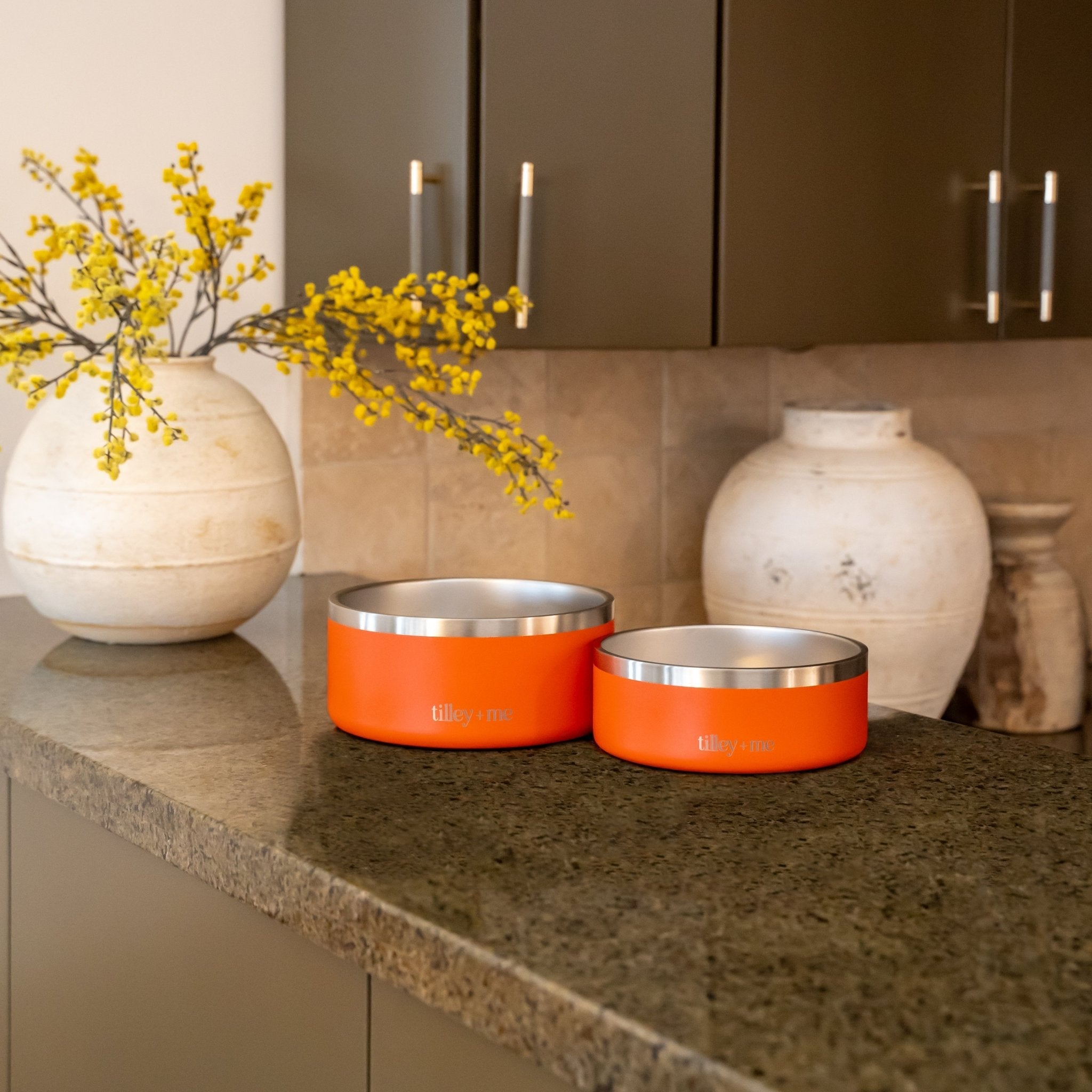 Tilley + Me Stainless Steel Pet Bowl - Elle Ere Peace