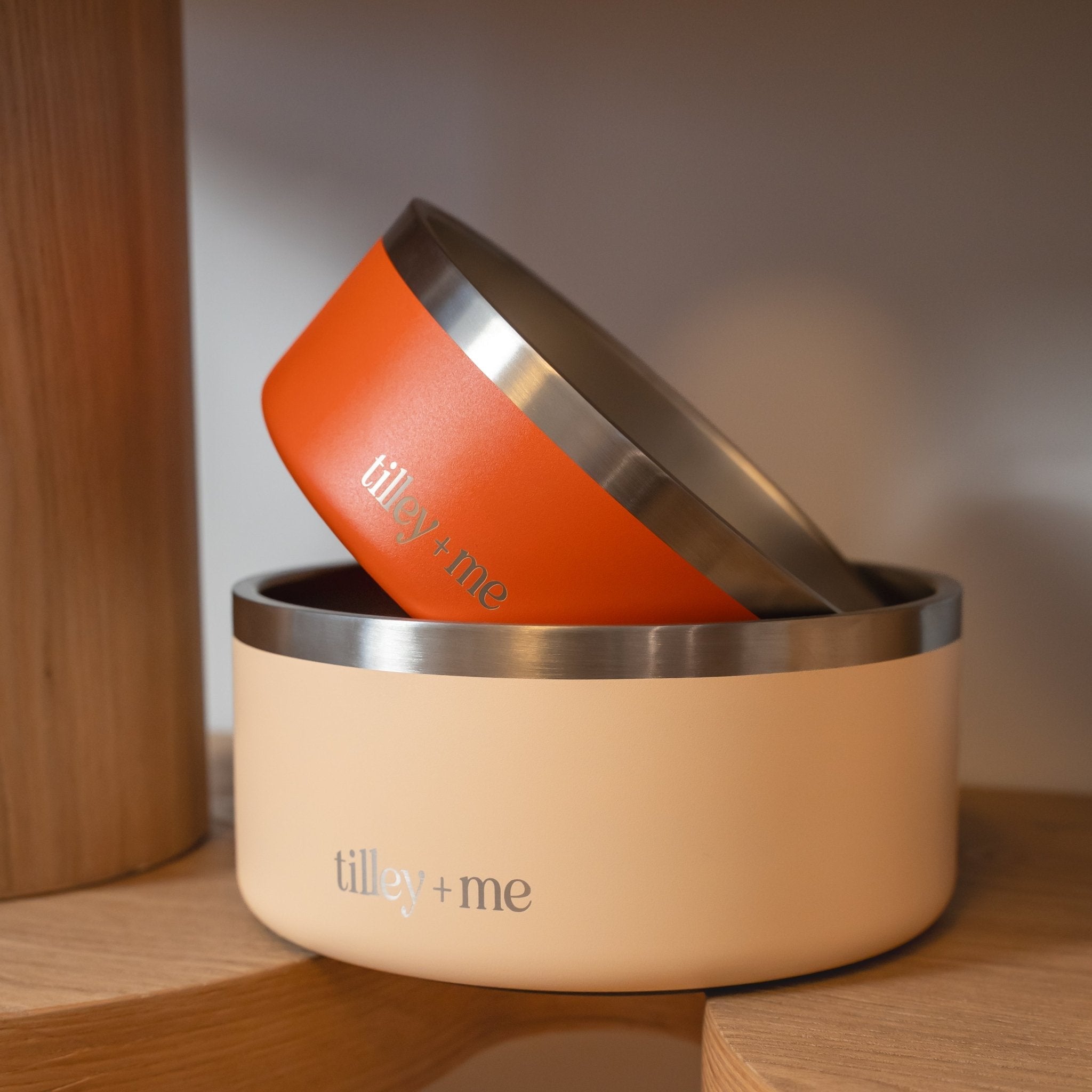 Tilley + Me Stainless Steel Pet Bowl - Elle Ere Peace