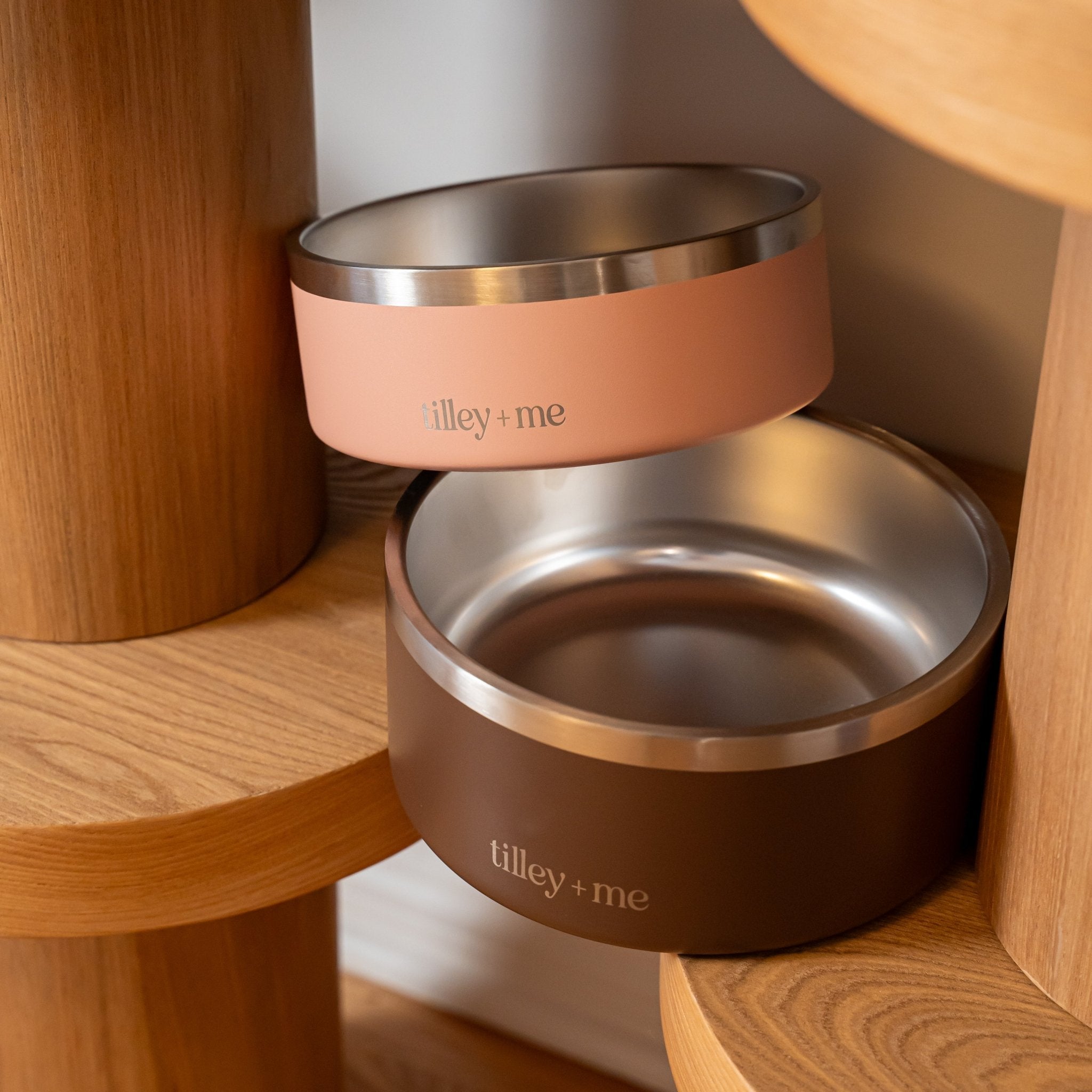 Tilley + Me Stainless Steel Pet Bowl - Elle Ere Peace