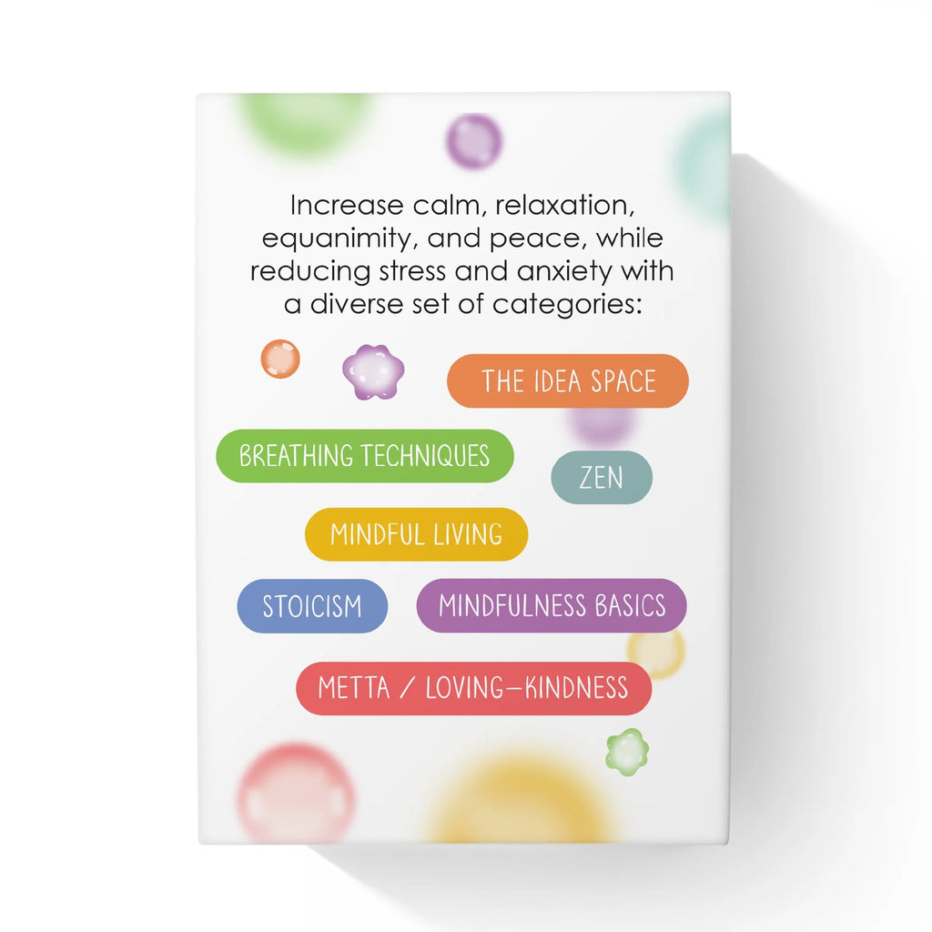 100 Tarjetas De Meditación / Afirmaciones Positivas / Alivio De Ansiedad Y Estrés / Regalo Consciente Para Adolescentes Y Adultos