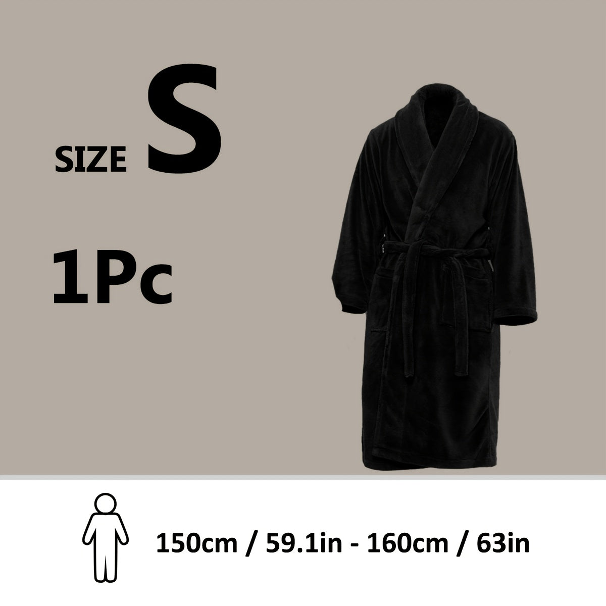 Unisex Extra Warm Coral Fleece Bathrobe Mens and Women Adult Robes for Your Bathroom Bath Towel Bedroom Shawl Collar Robes, Valentines gift for lovers - Elle Ere Peace