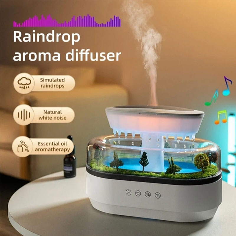 Raindrop - style aroma humidifier - Elle Ere Peace