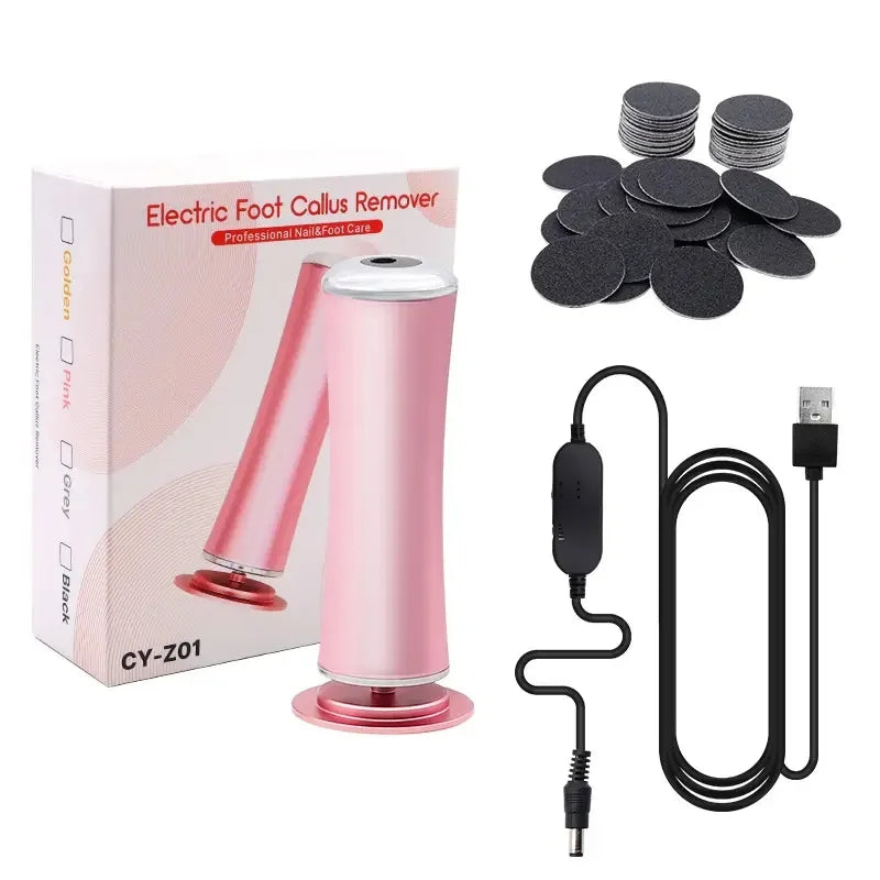 USB Electric Dead Skin Pedicure Automatic Foot Grinder Foot Polish Foot Skin Exfoliating Pedicure Machine