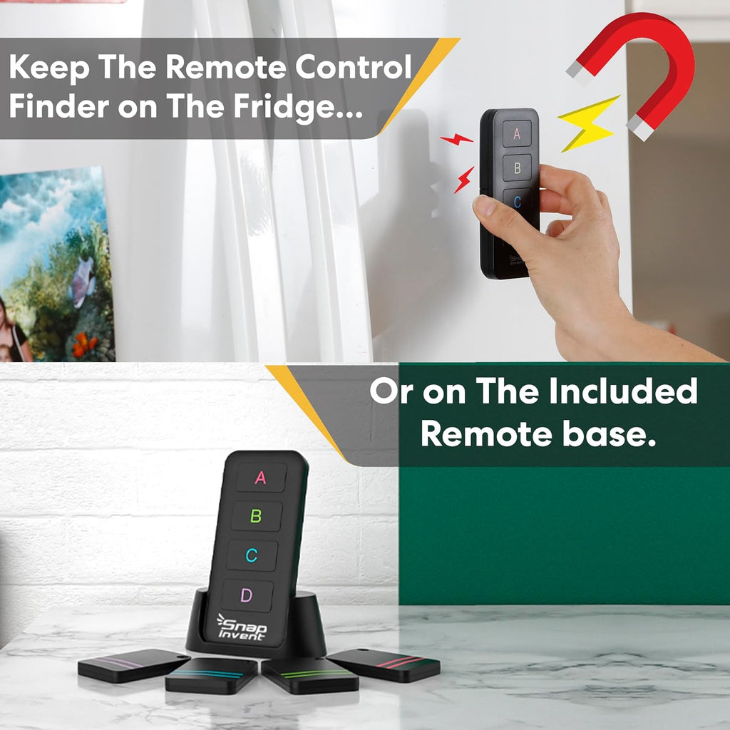 Key Finder and TV Remote Control Retriever - Trackers Locator, Keys, Purse - Key