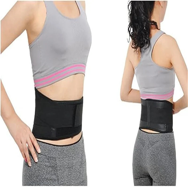 1PCS Adjustable Waist Self-Heating Belt Protector Back Waist Support Belt Lumbar Brace Massage Band Health Care