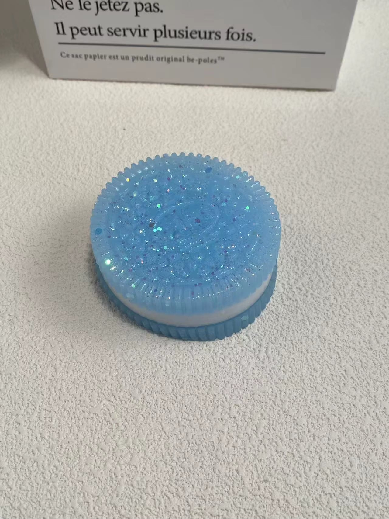 Cute Biscuit Stress Silicone Statue Stretchable Squeeze Cookie Pinch Figurines Soft Pinching Figure Home Decor Creative Gifts