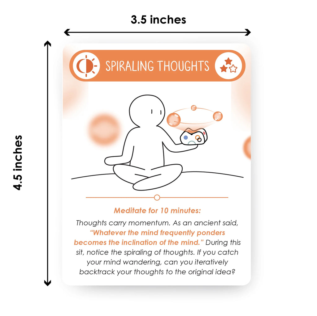 100 Tarjetas De Meditación / Afirmaciones Positivas / Alivio De Ansiedad Y Estrés / Regalo Consciente Para Adolescentes Y Adultos