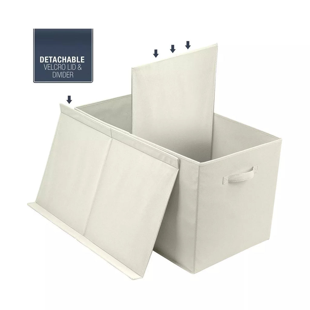 Sorbus Toy Chest with Flip-Top Lid, Kids Collapsible Storage for Nursery, Playroom, Closet, Home Organization