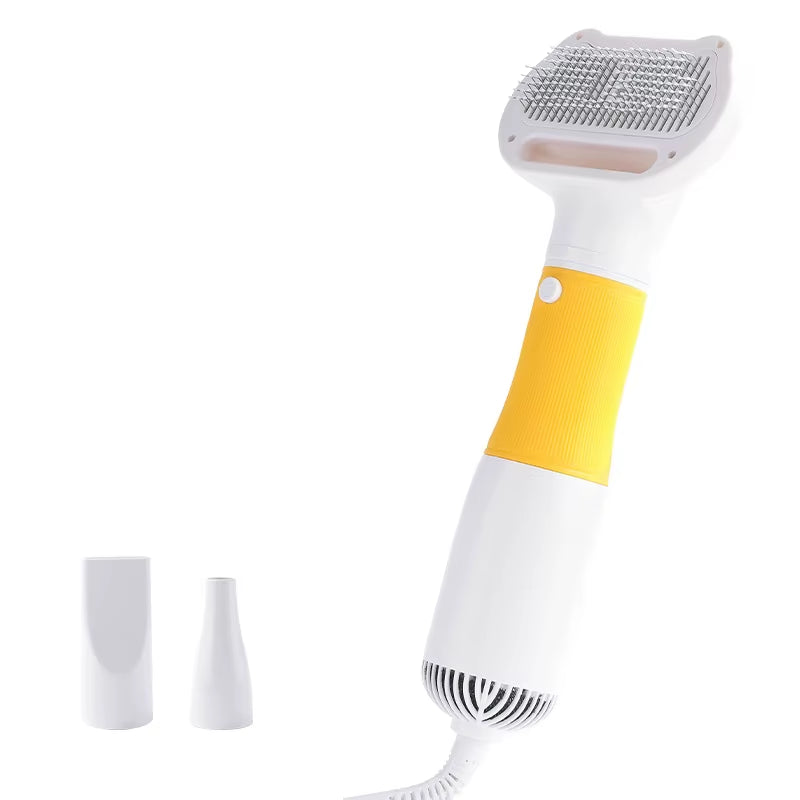 New Pet Blow Drying Comb Pet Hair Pulling Comb Pet Hair Dryer Large Wind Power Hair Removal Comb Electric Hot Air Comb