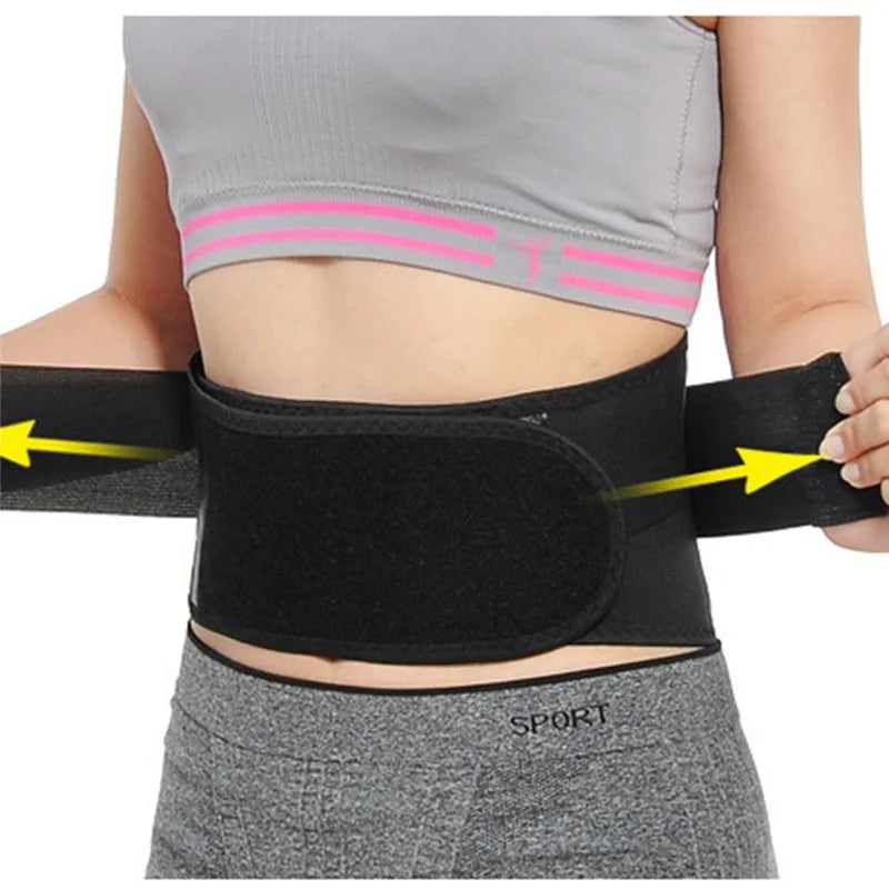 1PCS Adjustable Waist Self-Heating Belt Protector Back Waist Support Belt Lumbar Brace Massage Band Health Care
