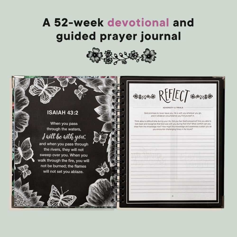 Prayer Journal for Women: 52 Week Scripture, Devotional, & Guided Prayer Journal