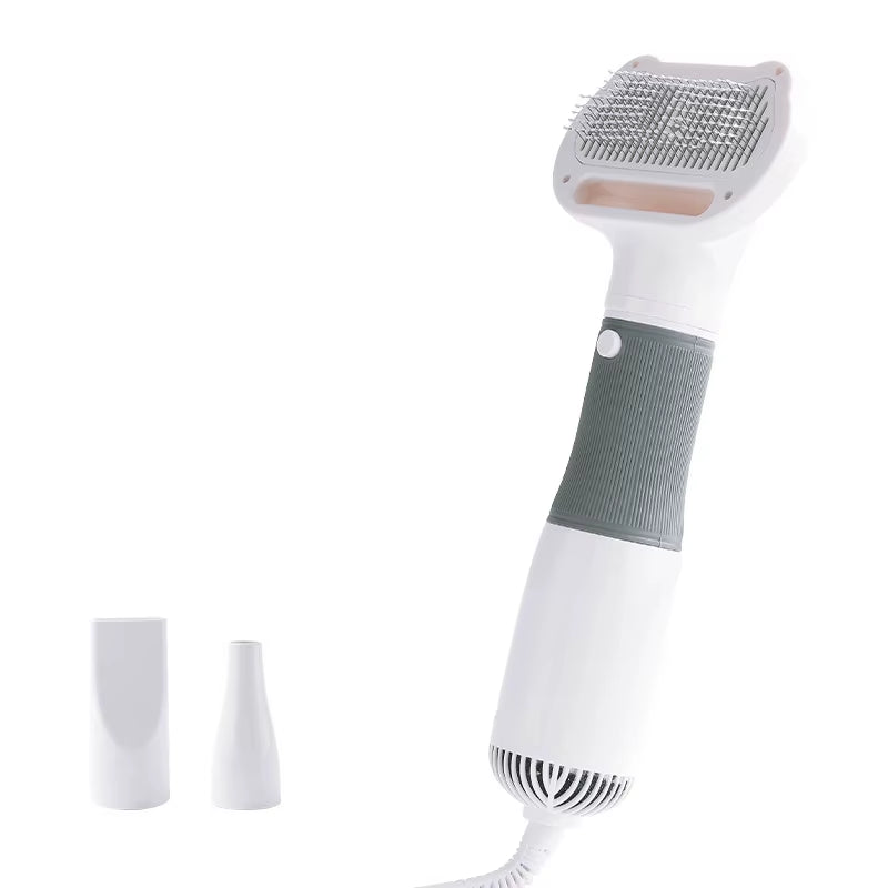 New Pet Blow Drying Comb Pet Hair Pulling Comb Pet Hair Dryer Large Wind Power Hair Removal Comb Electric Hot Air Comb
