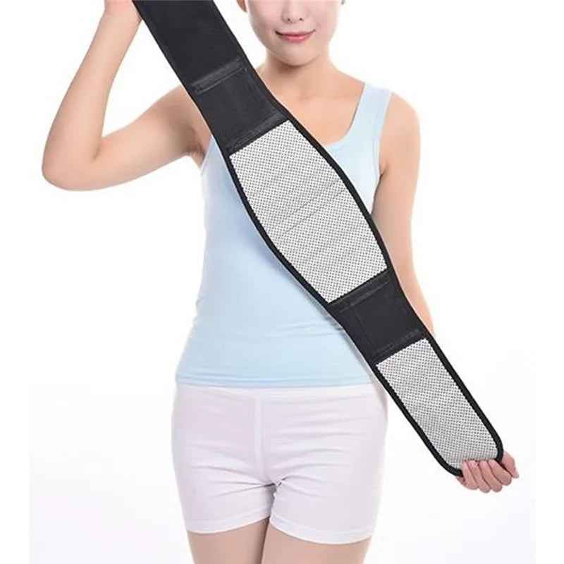 1PCS Adjustable Waist Self-Heating Belt Protector Back Waist Support Belt Lumbar Brace Massage Band Health Care