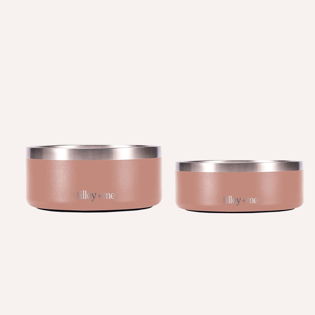 Tilley + Me Stainless Steel Pet Bowl - Elle Ere Peace
