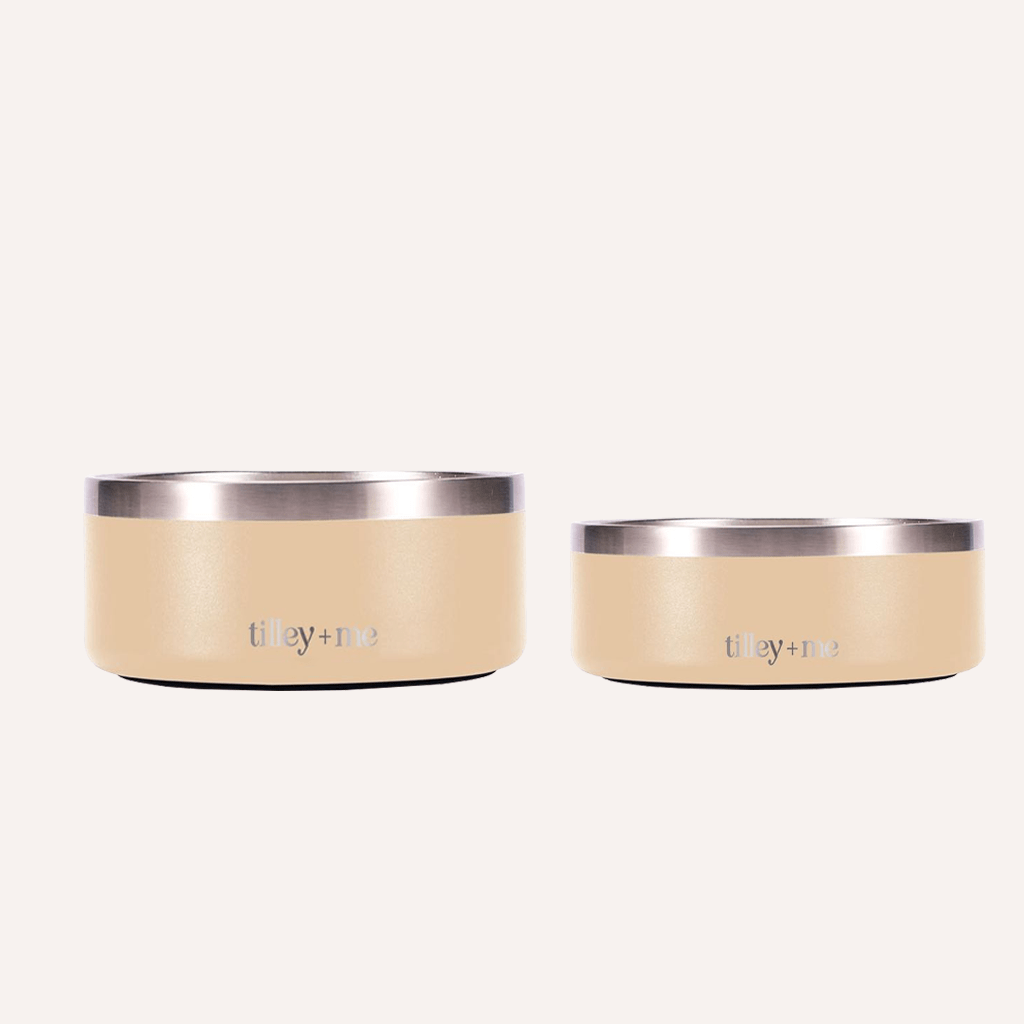 Tilley + Me Stainless Steel Pet Bowl - Elle Ere Peace