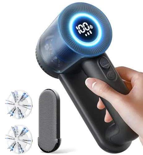 Rechargeable Lint Remover: with LED Display - Elle Ere Peace