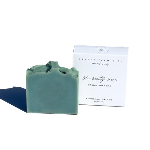 Blue Beauty Cream Facial Bar - Elle Ere Peace