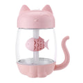 Cute Cat Air Humidifier With LED Light - Elle Ere Peace