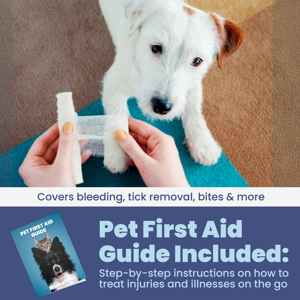 Pet First Aid Kit for Dogs & Cats with Vet-Approved Essentials - Elle Ere Peace