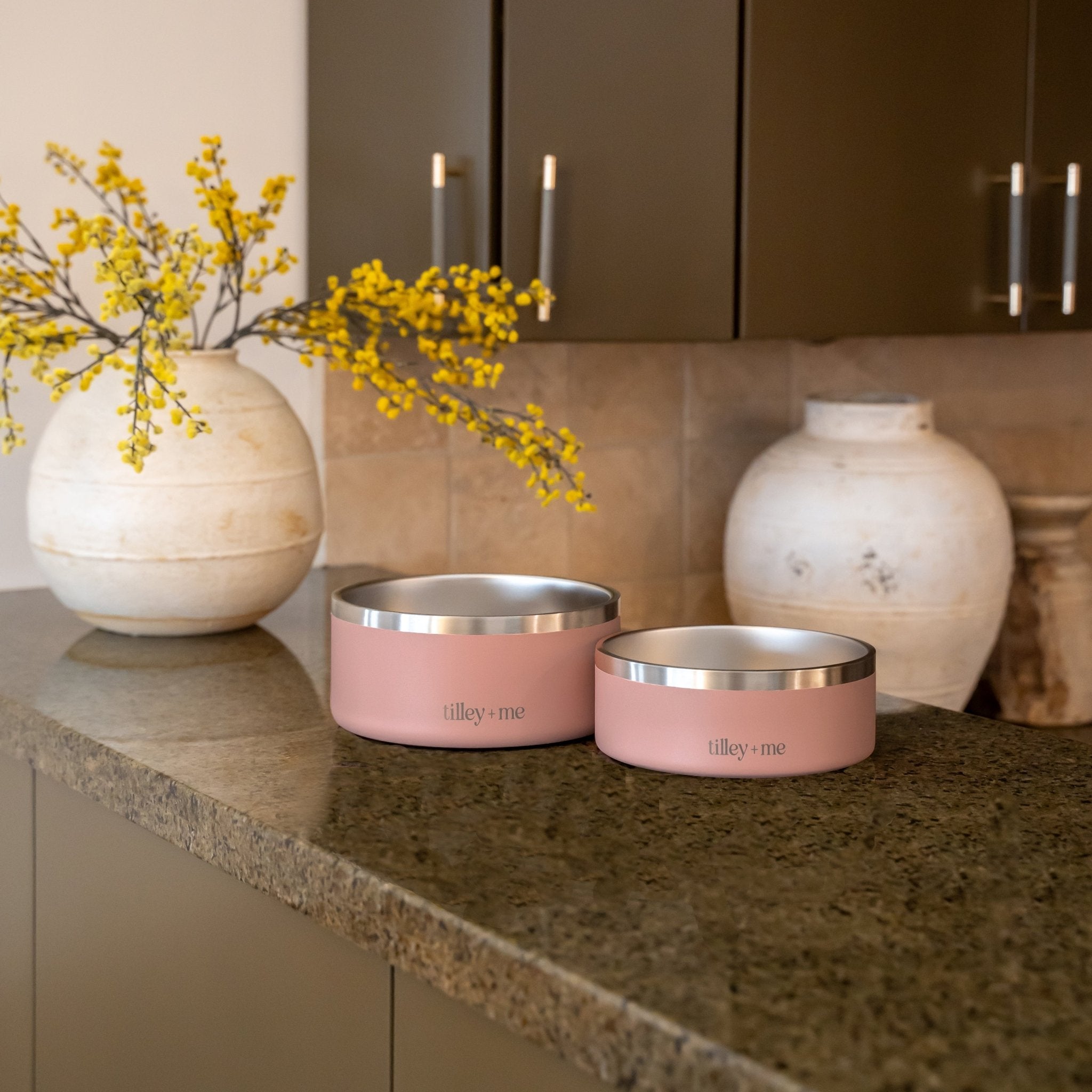 Tilley + Me Stainless Steel Pet Bowl - Elle Ere Peace