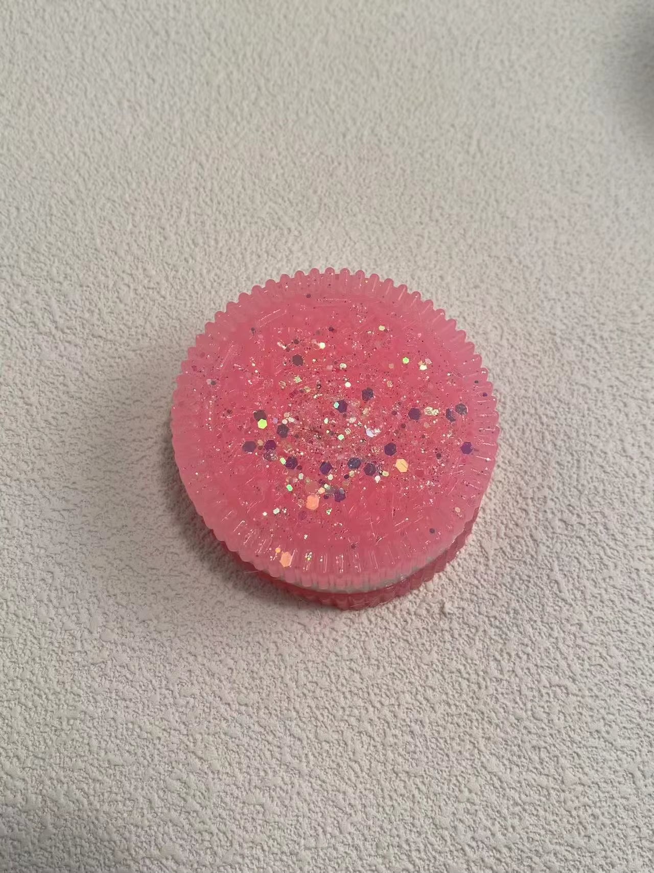 Cute Biscuit Stress Silicone Statue Stretchable Squeeze Cookie Pinch Figurines Soft Pinching Figure Home Decor Creative Gifts