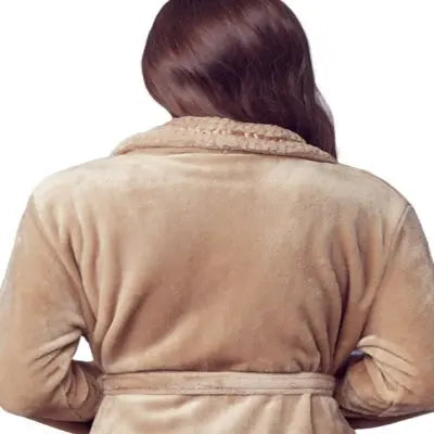 Women's Ultra Soft Plush Bathrobe - Elle Ere Peace