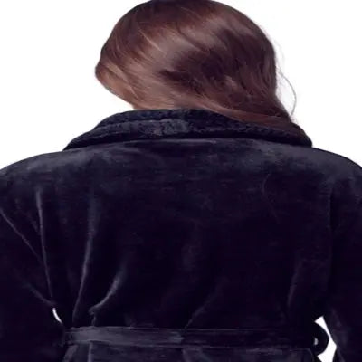 Women's Ultra Soft Plush Bathrobe - Elle Ere Peace
