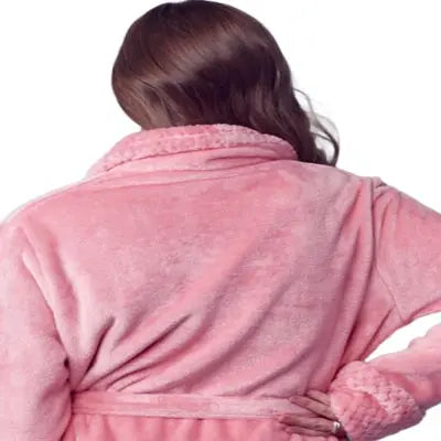 Women's Ultra Soft Plush Bathrobe - Elle Ere Peace