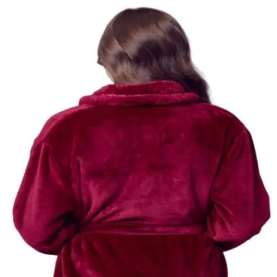 Women's Ultra Soft Plush Bathrobe - Elle Ere Peace