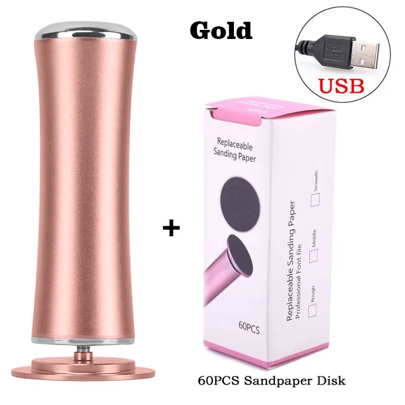 USB Electric Dead Skin Pedicure Automatic Foot Grinder Foot Polish Foot Skin Exfoliating Pedicure Machine