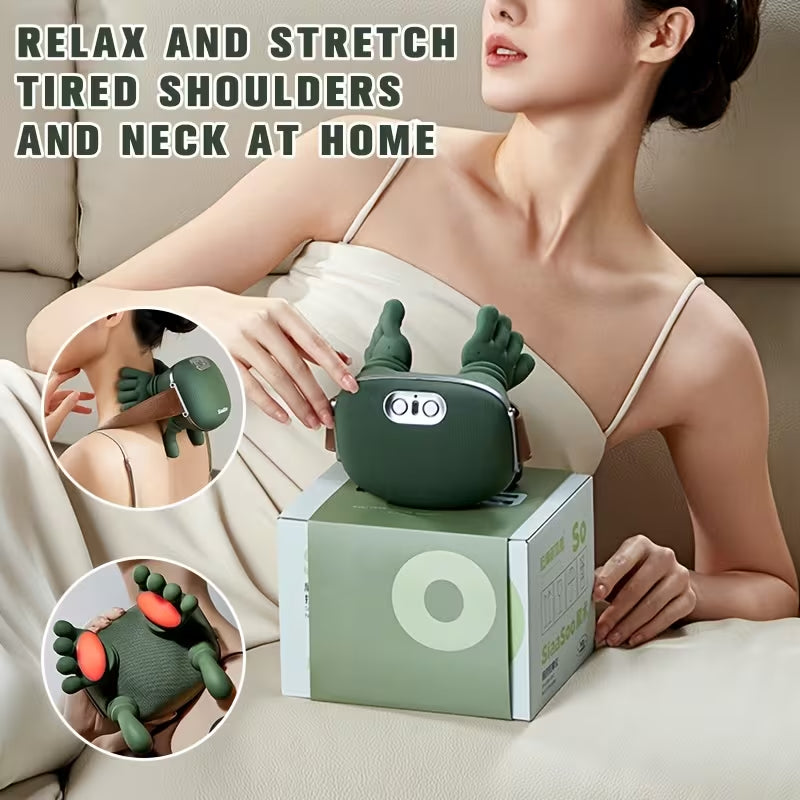 The Handiva Massager with Heat Neck Massagers, Deep Tissue 3D Kneading Shiatsu