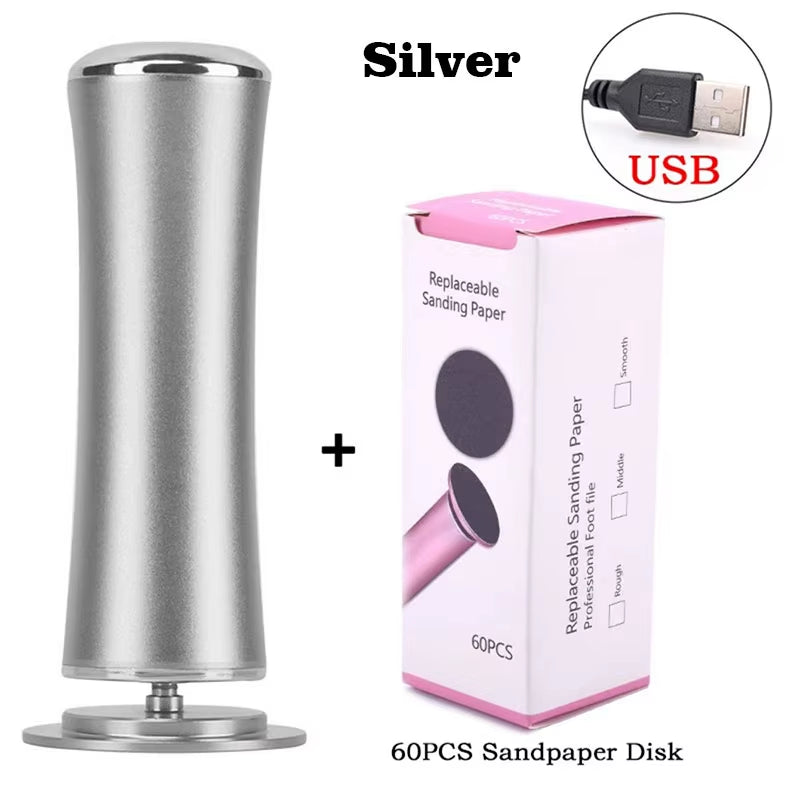 USB Electric Dead Skin Pedicure Automatic Foot Grinder Foot Polish Foot Skin Exfoliating Pedicure Machine