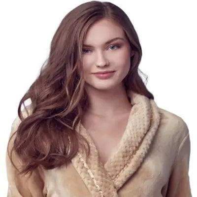 Women's Ultra Soft Plush Bathrobe - Elle Ere Peace