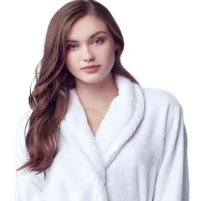 Women's Ultra Soft Plush Bathrobe - Elle Ere Peace