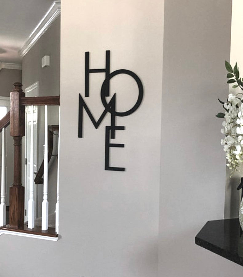 Home Wooden Wall Sign - Elle Ere Peace